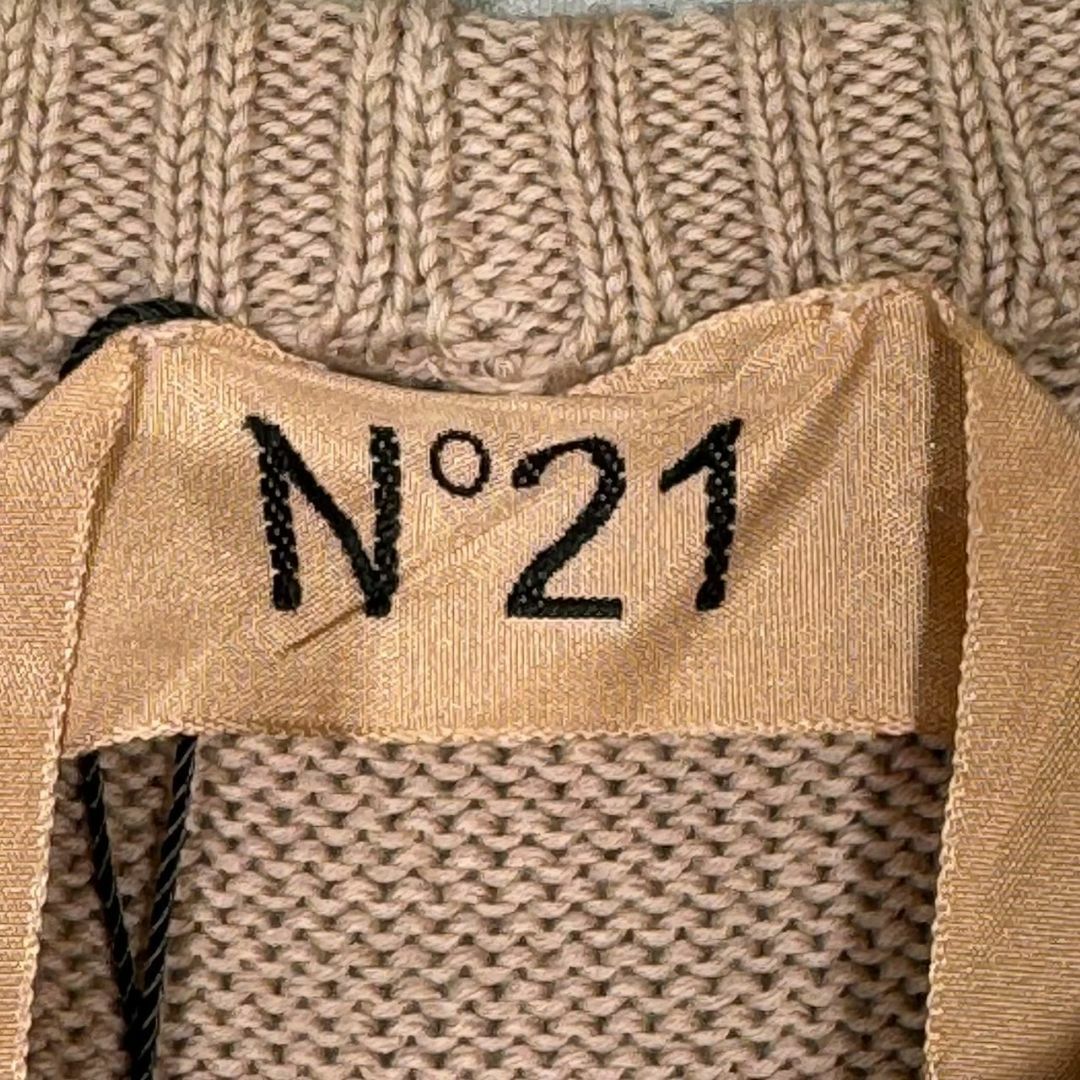 『N°21』ヌメロヴェントゥーノ (38) ノースリーブニットワンピース