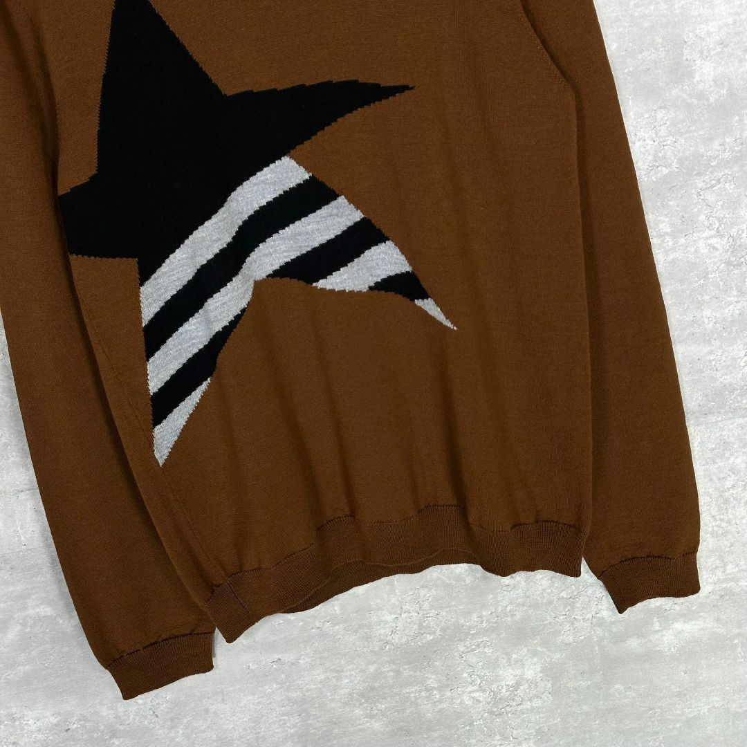 『MSGM』(M) スター刺繍 ニットセーター