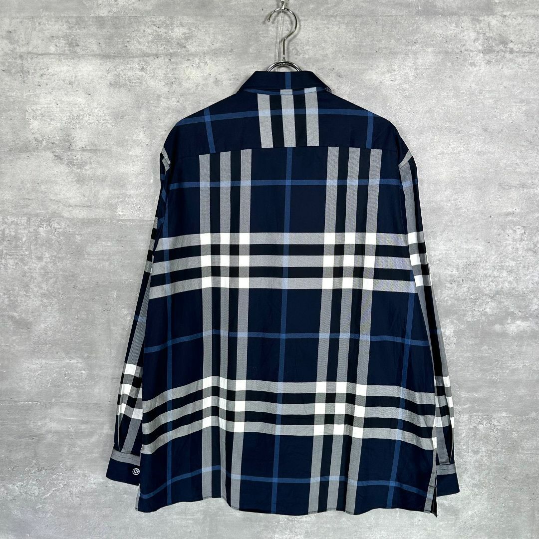『BURBERRY』バーバリー (L) チェックシャツ