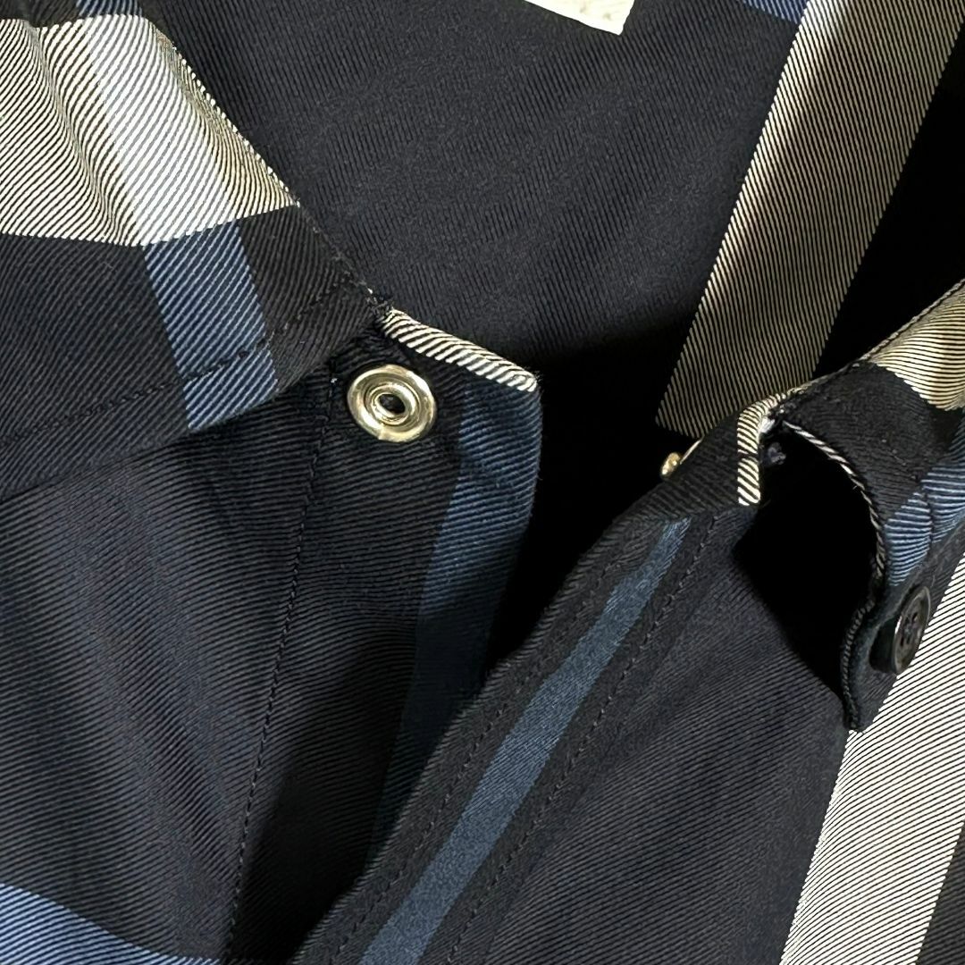 『BURBERRY』バーバリー (L) チェックシャツ
