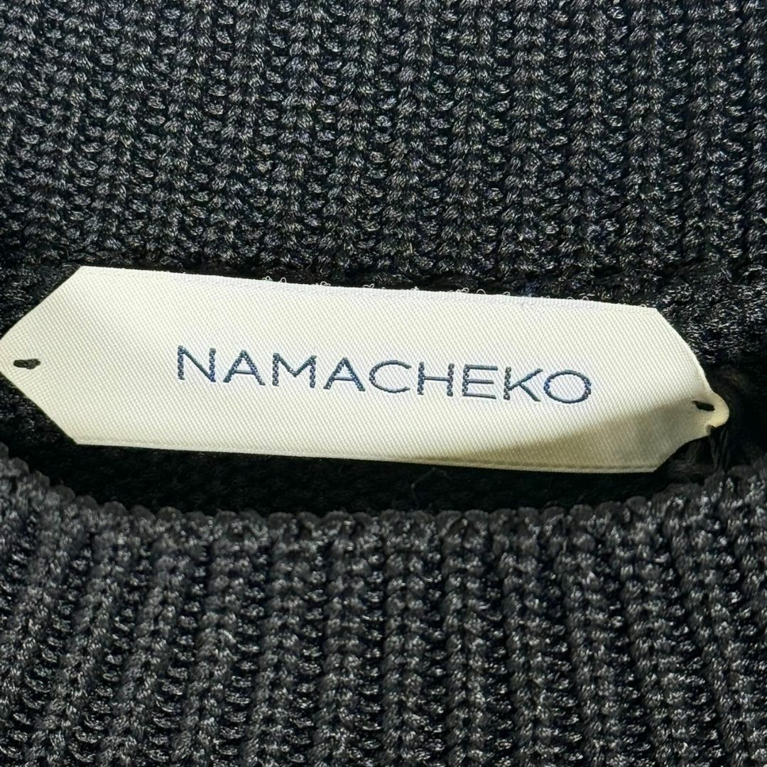 『NAMACHEKO』ナマチェコ (M) ボーダーニット