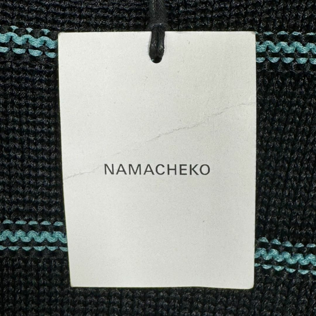 『NAMACHEKO』ナマチェコ (M) ボーダーニット