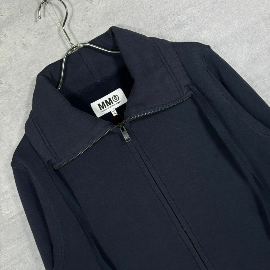 『MM6』エムエムシックス (M) ハイネックジップブルゾン