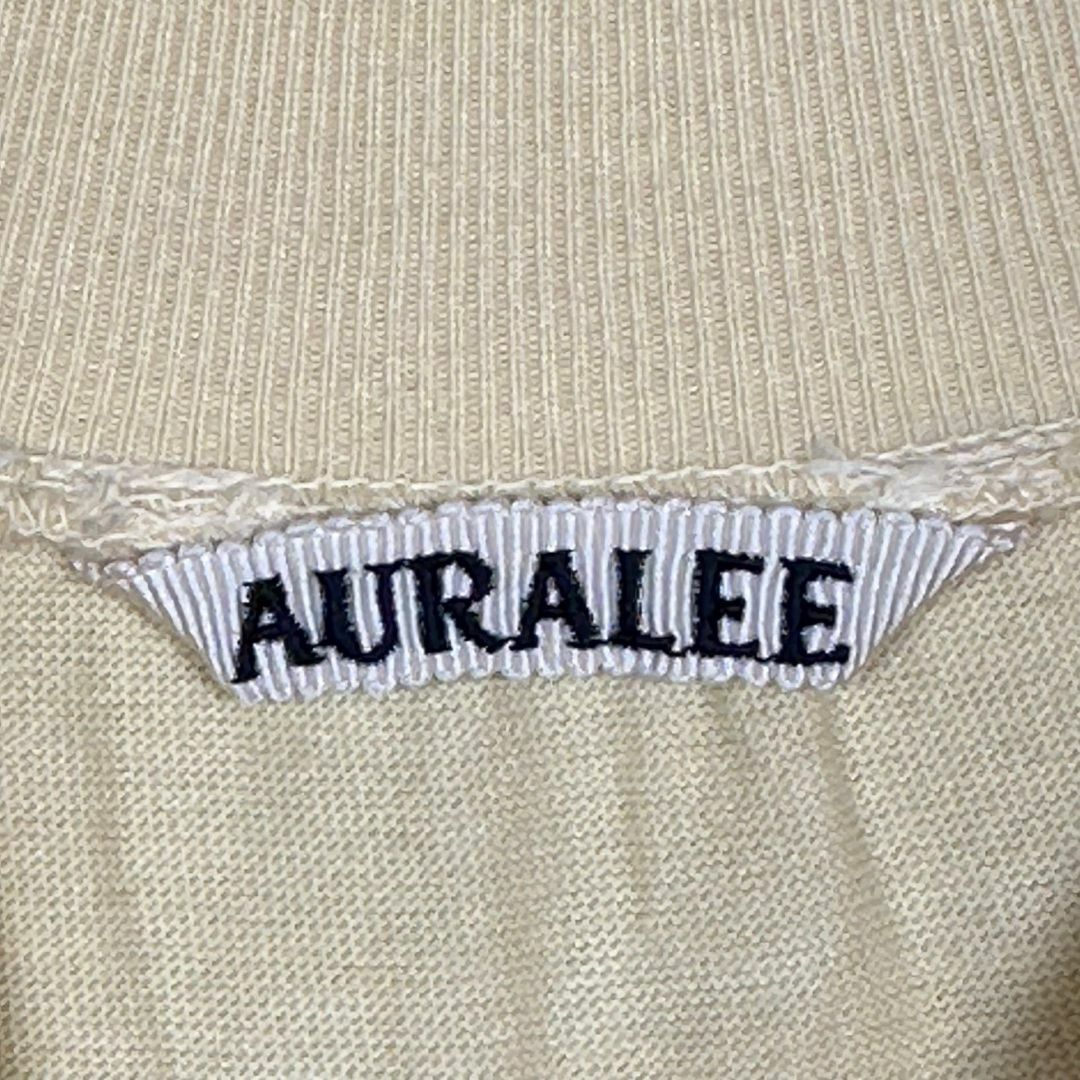 『AURALEE』オーラリー (1) 無地 コットンTシャツ