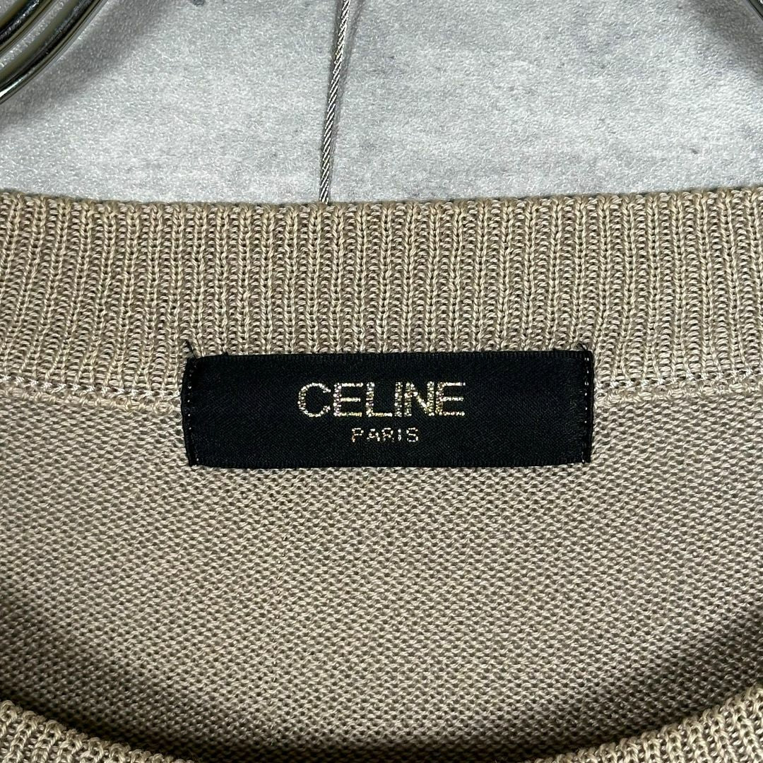 『CELINE』セリーヌ (M) ハイゲージ ニットセーター