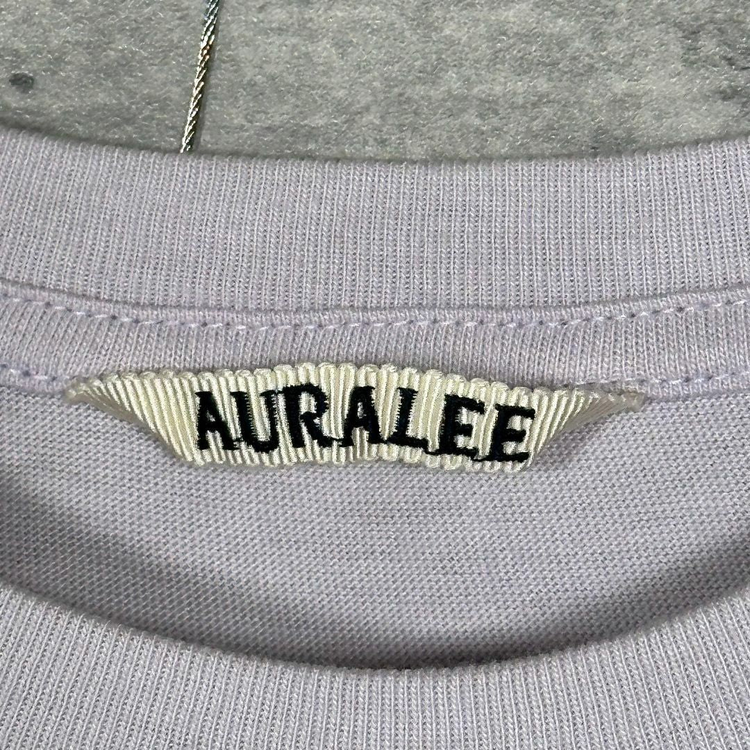 『AURALEE』オーラリー (1) 半袖 無地 コットンTシャツ
