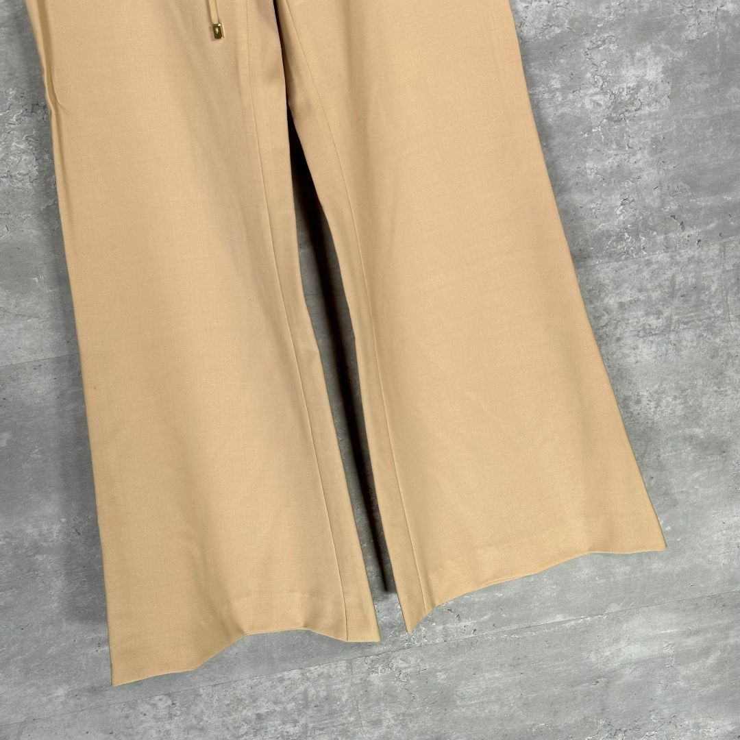 『GUCCI』グッチ (40) ウール フレアパンツ