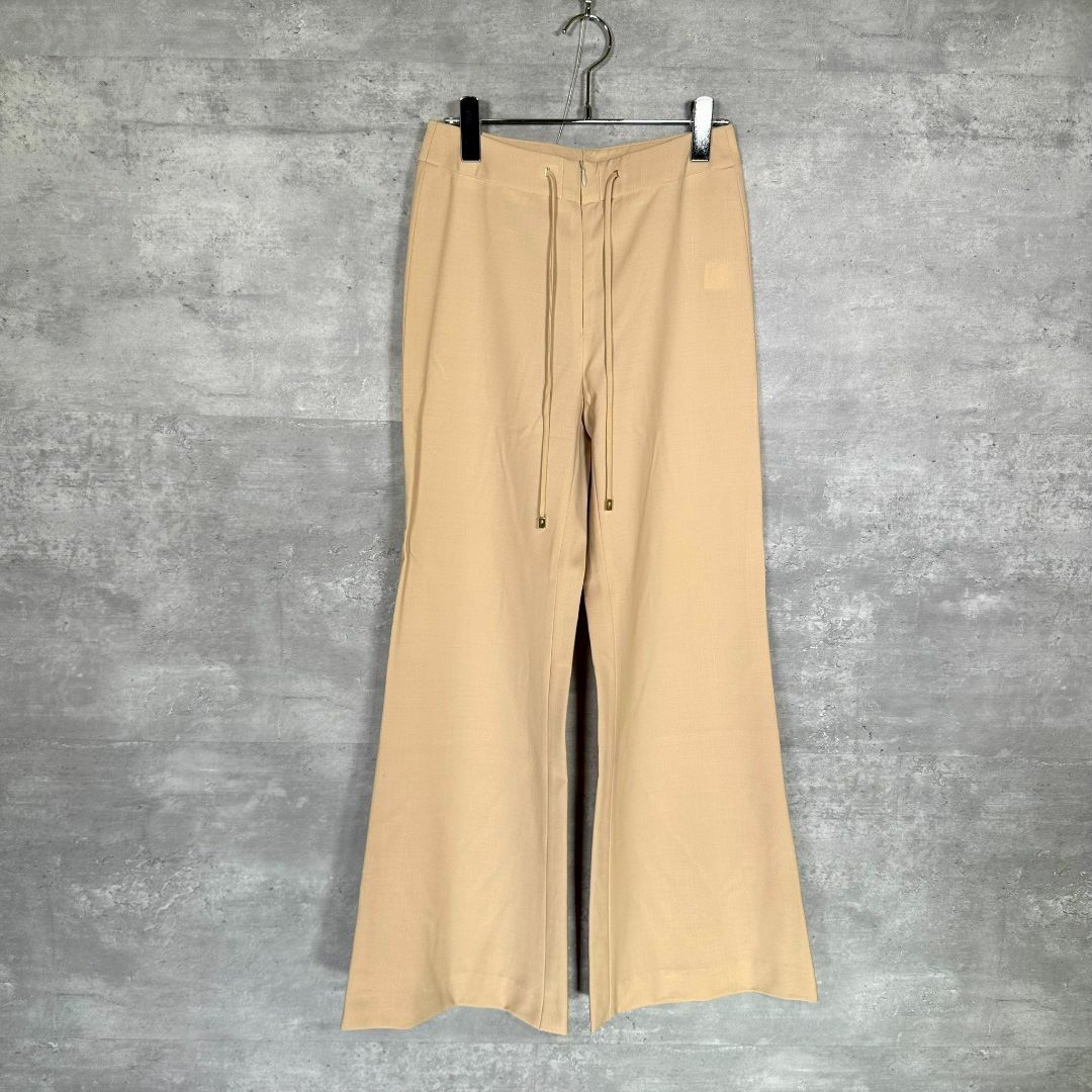 『GUCCI』グッチ (40) ウール フレアパンツ