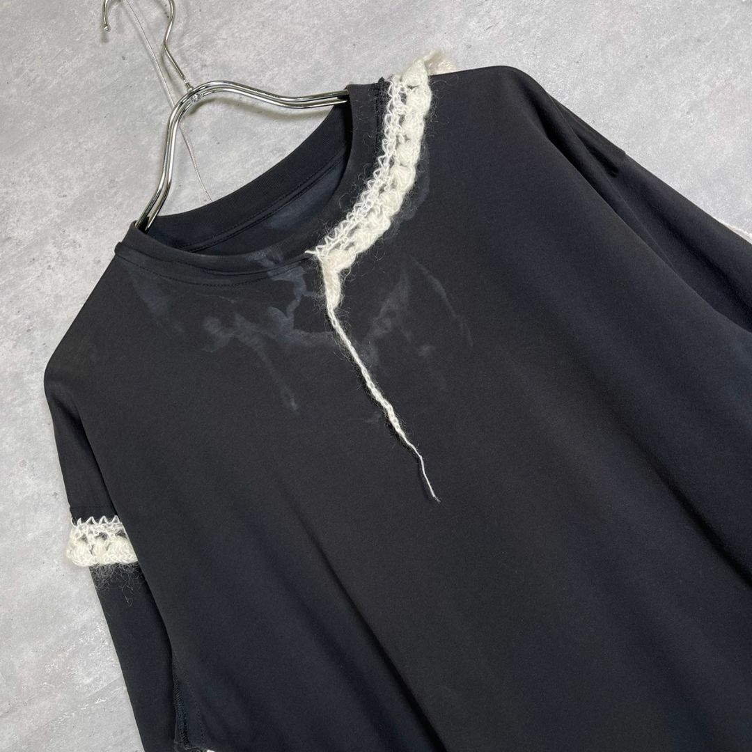 『Maison Margiela』メゾンマルジェラ (XS) ニット編みTシャツ