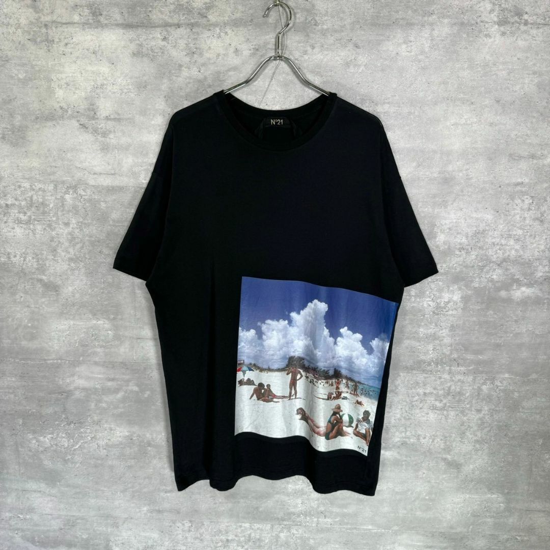 『N°21』ヌメロ・ヴェントゥーノ (S) プリントBIG Tシャツ