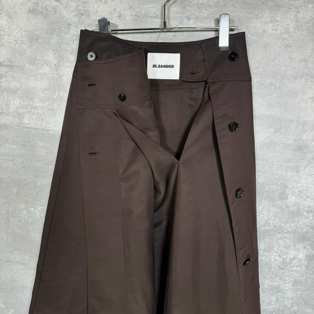 『JIL SANDER』ジルサンダー (30) ラップスカート