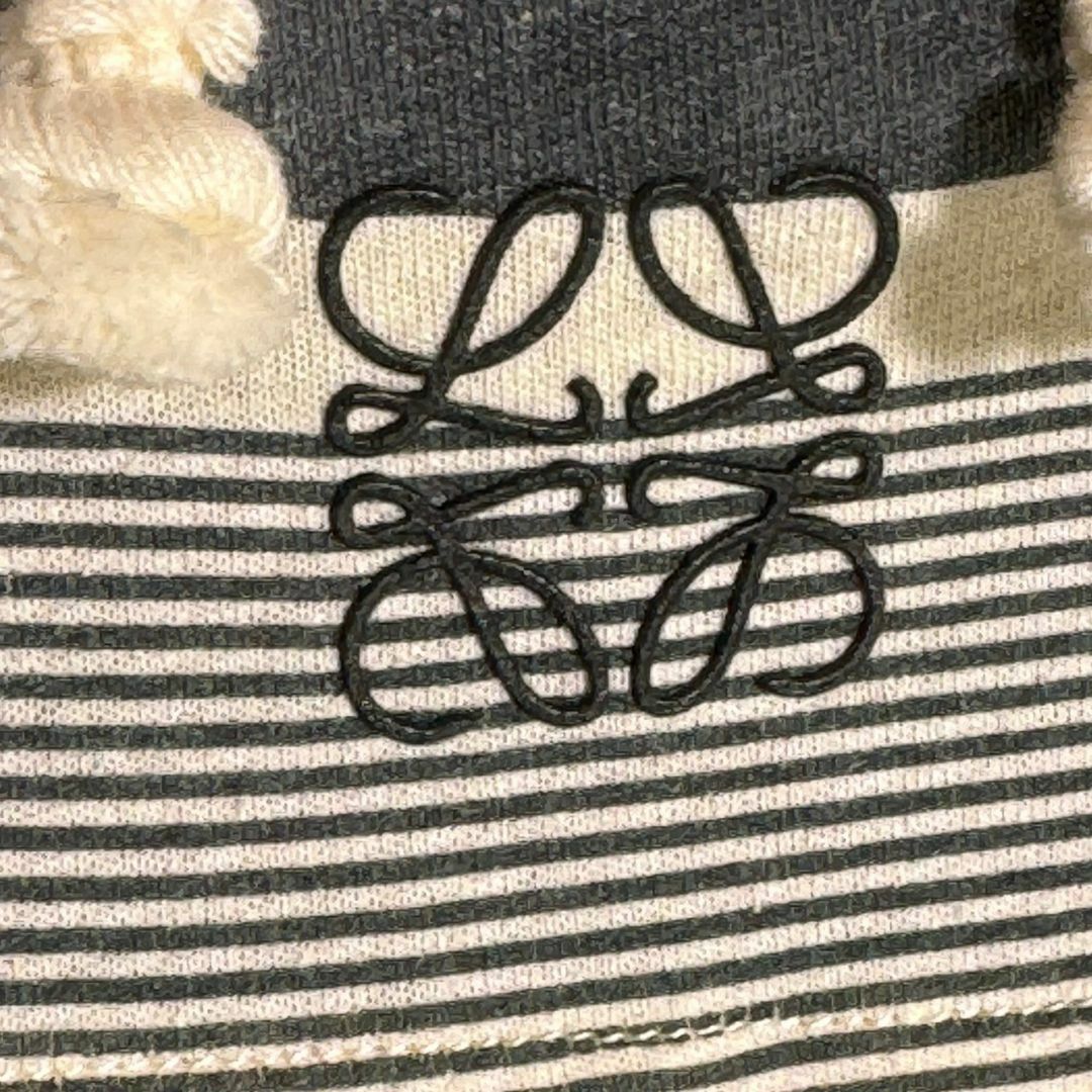 『LOEWE』ロエベ (S) エスニックボーダーTシャツ