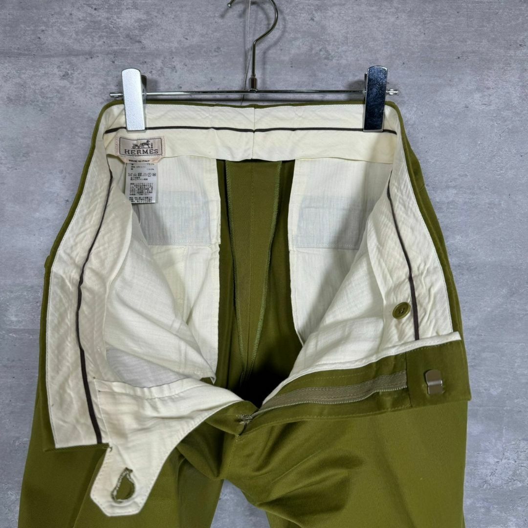 『HERMES』エルメス (44) テーパードチノスラックス