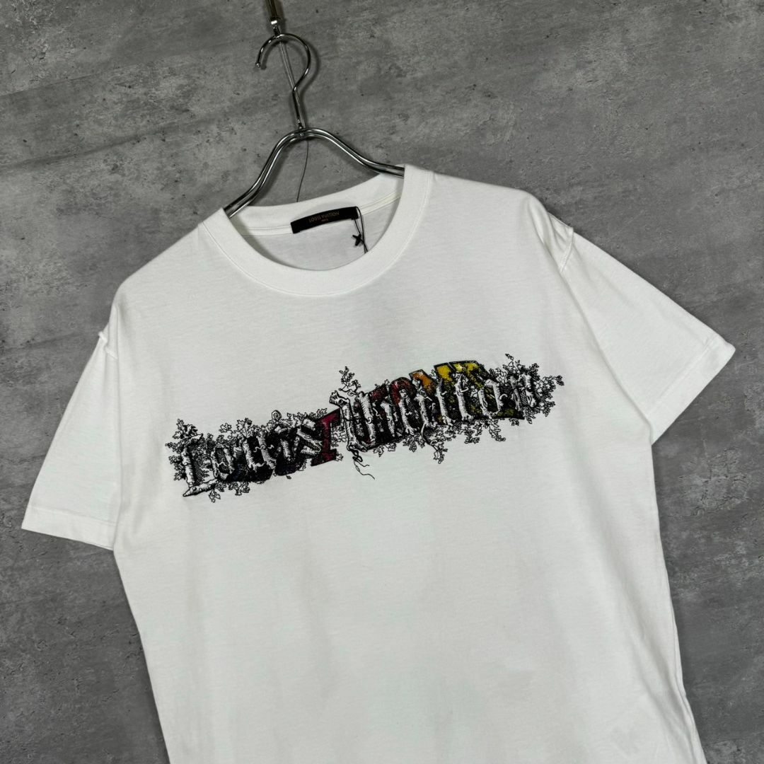 『LOUIS VUITTON』ルイヴィトン (S) プリントTシャツ