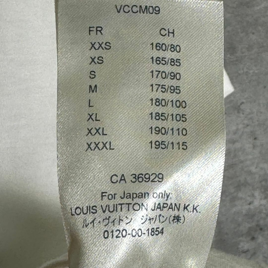 『LOUIS VUITTON』ルイヴィトン (S) プリントTシャツ