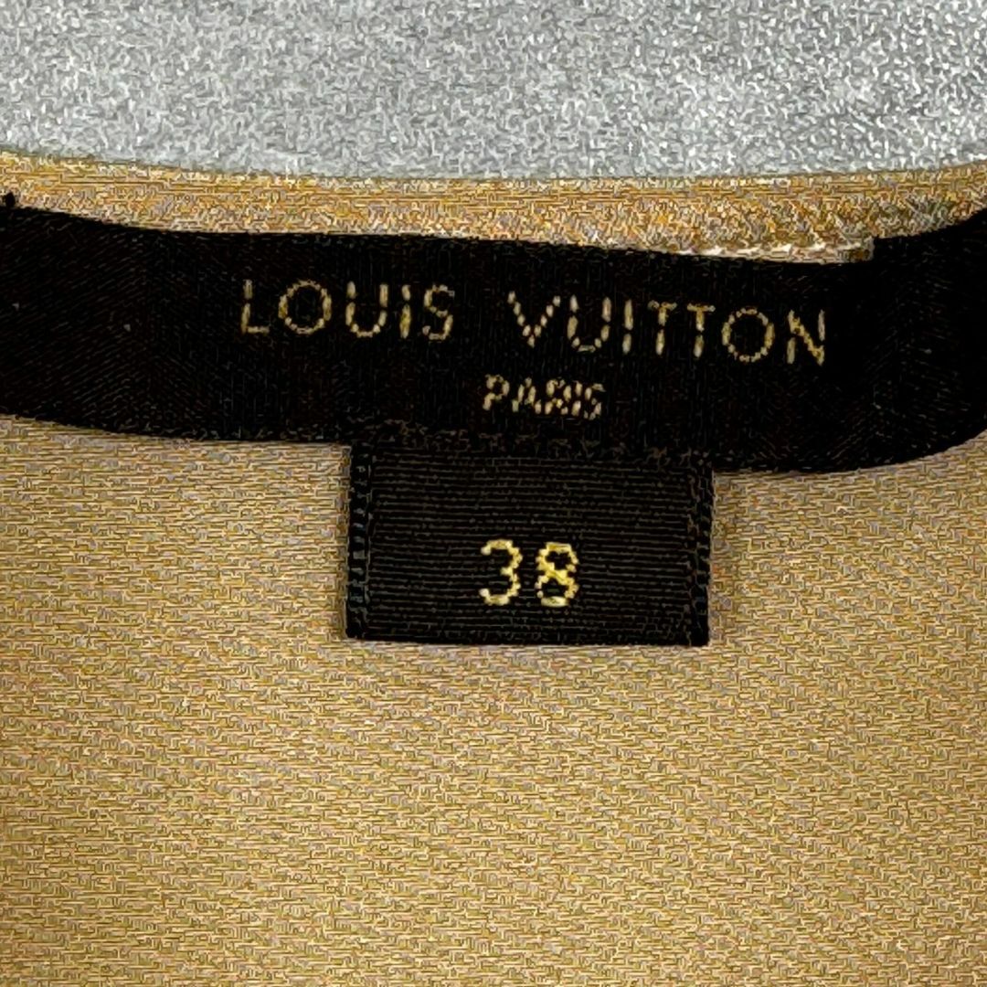 『LOUIS VUITTON』ルイヴィトン (38) 異素材メッシュ切替シャツ