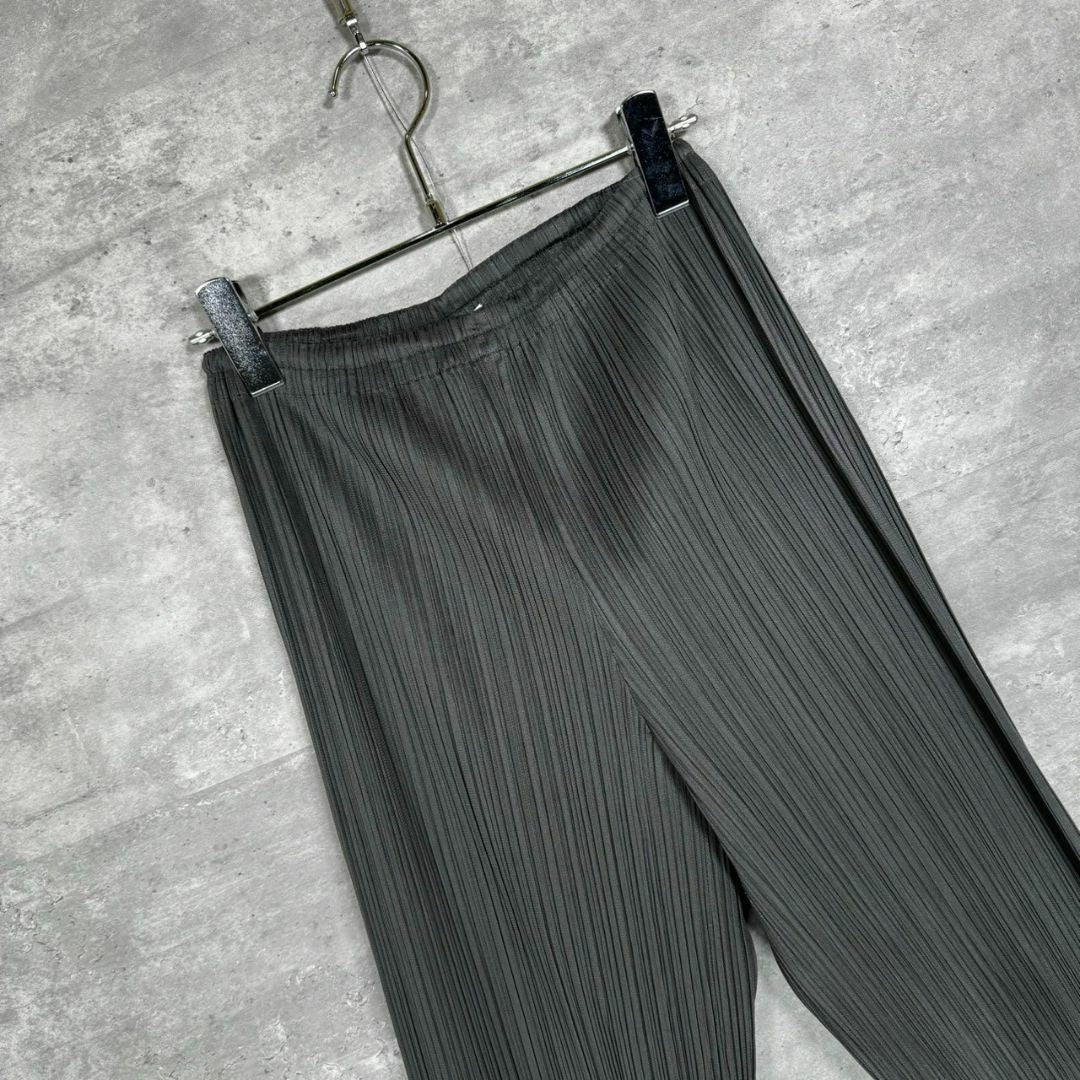 『ISSEY MIYAKE』イッセイミヤケ (1) プリーツ イージーパンツ