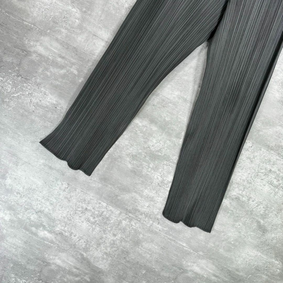 『ISSEY MIYAKE』イッセイミヤケ (1) プリーツ イージーパンツ