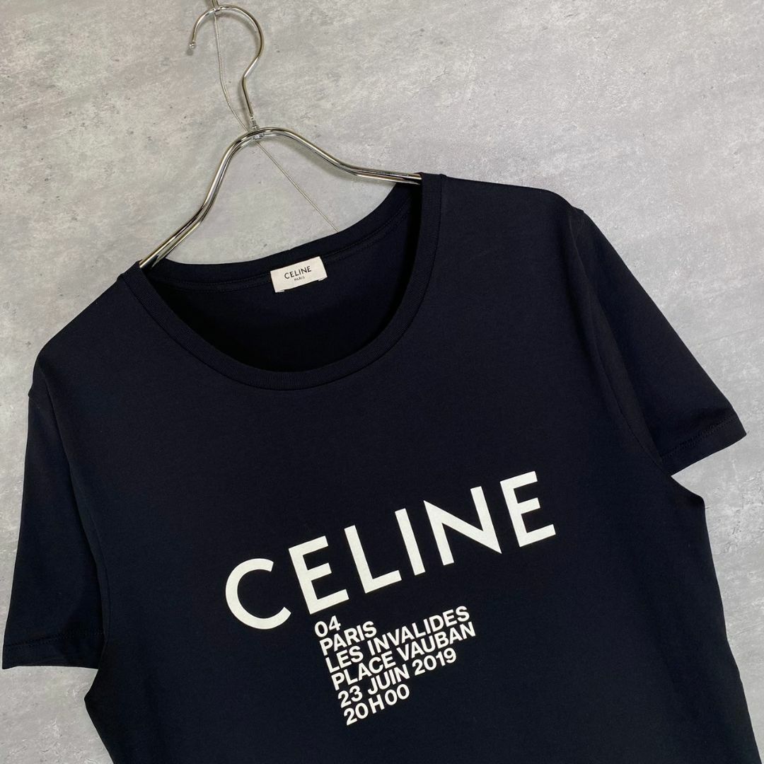 『CELINE』セリーヌ (L) プリントTシャツ