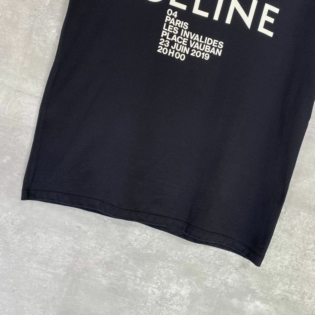 『CELINE』セリーヌ (L) プリントTシャツ