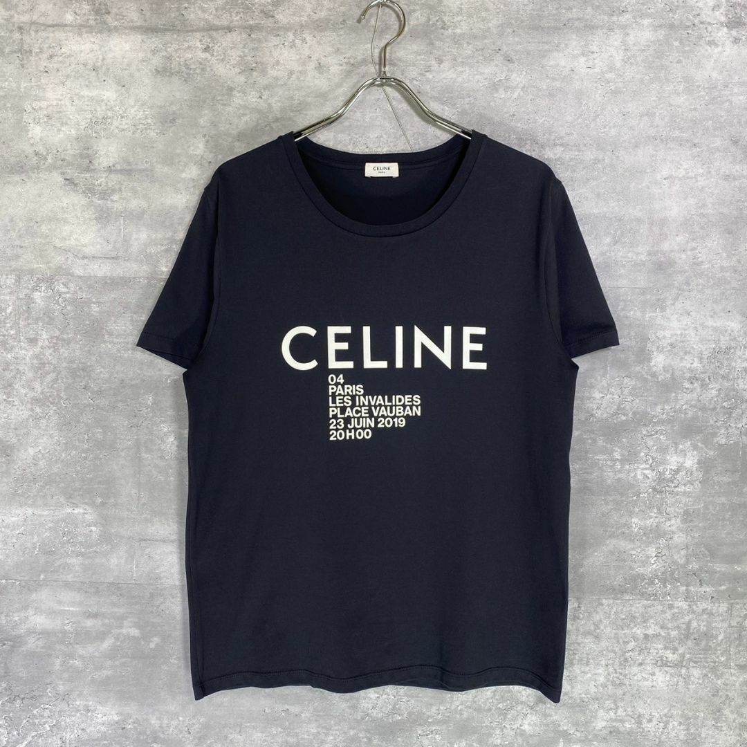 『CELINE』セリーヌ (L) プリントTシャツ