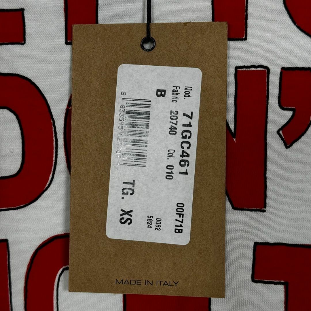 『DSQUARED2』ディースクエアード (XS) プリントTシャツ