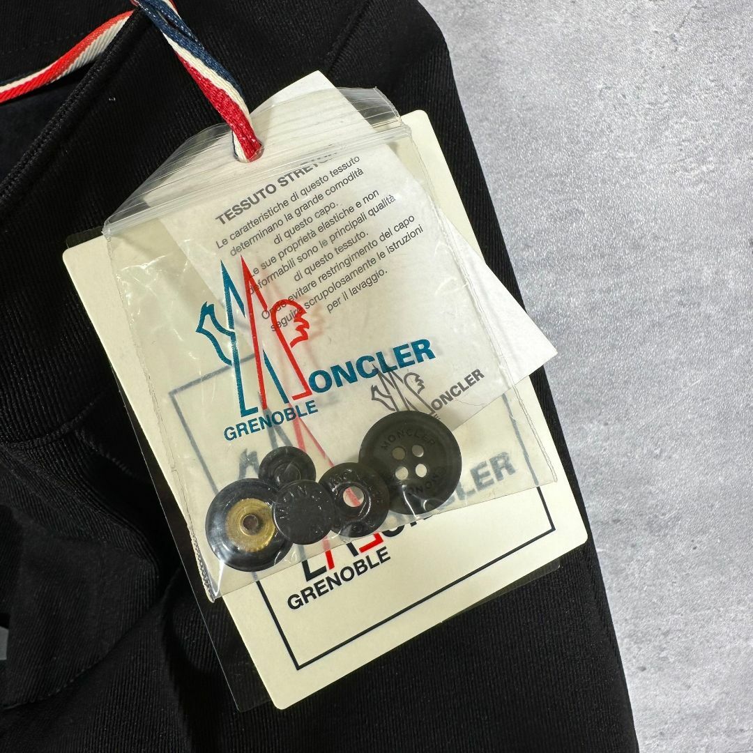 『MONCLER』モンクレール (42) ゴムバンド付き スラックスパンツ