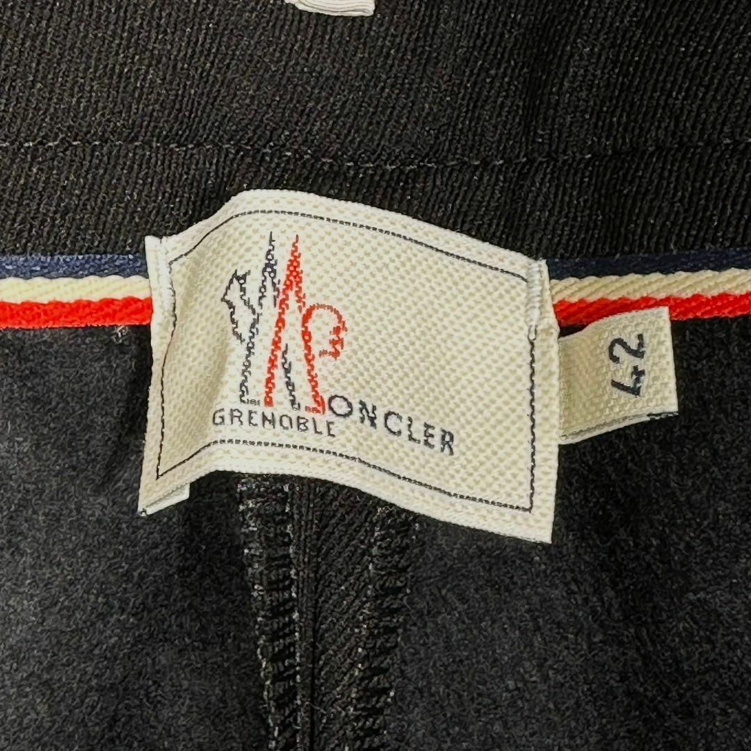 『MONCLER』モンクレール (42) ゴムバンド付き スラックスパンツ