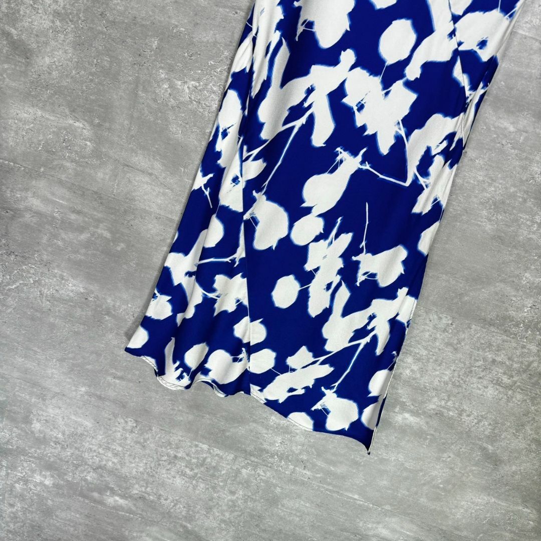 『Calvin Klein』カルバンクライン (36) 総柄ロングスカート
