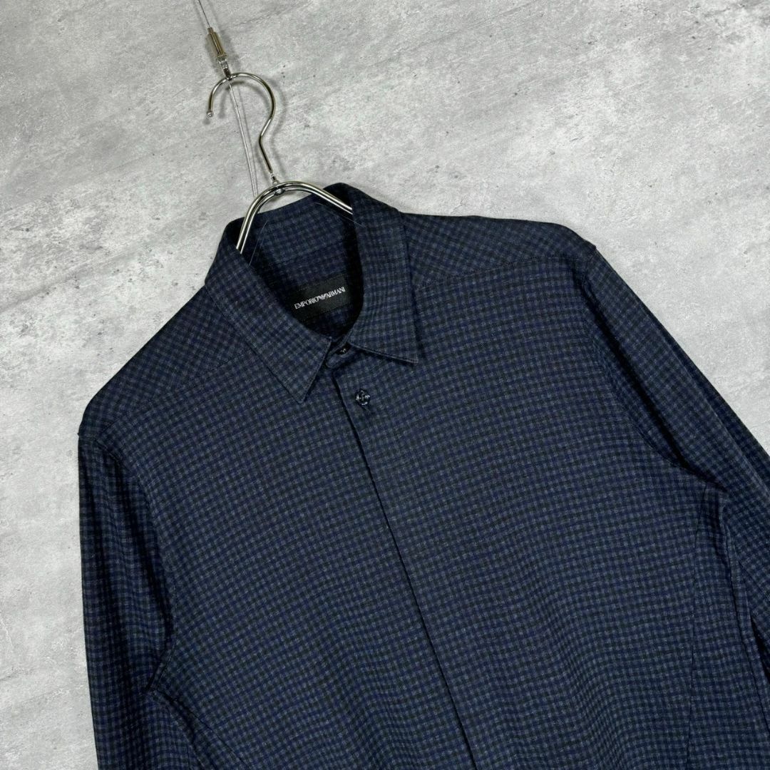 『EMPORIO ARMANI』エンポリオアルマーニ (39) チェック柄シャツ