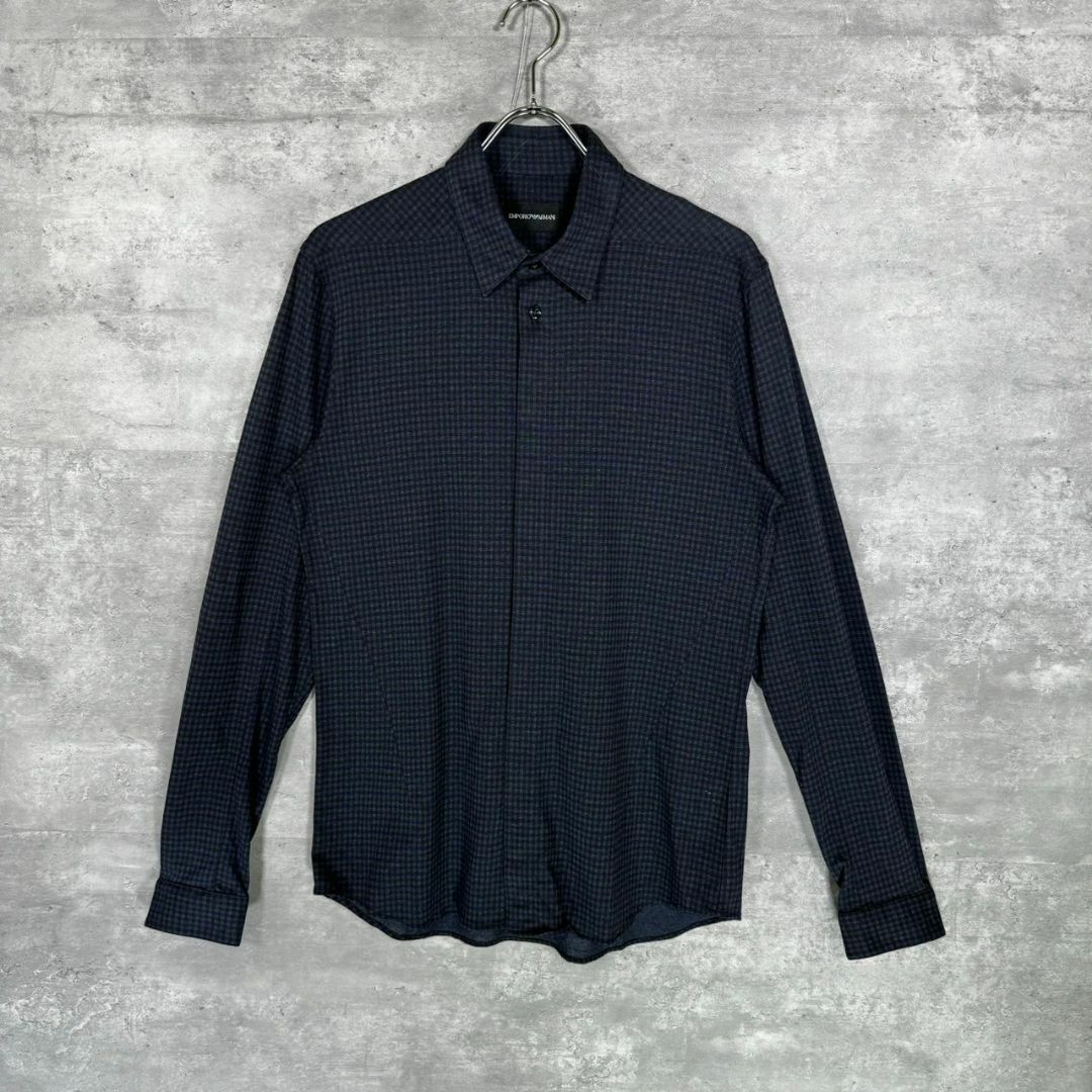 『EMPORIO ARMANI』エンポリオアルマーニ (39) チェック柄シャツ