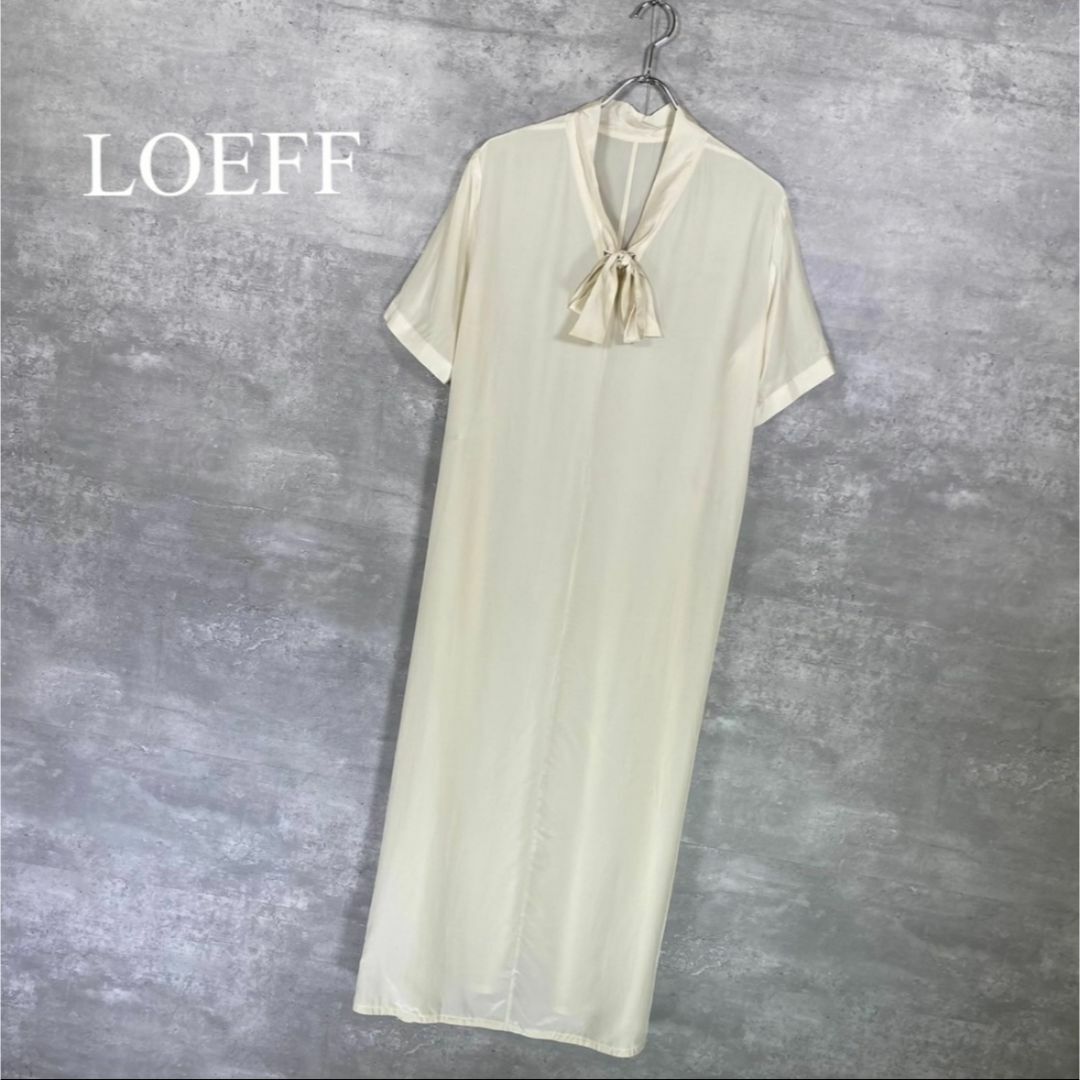 『LOEFF』ロエフ (1) 半袖ブラウスワンピース