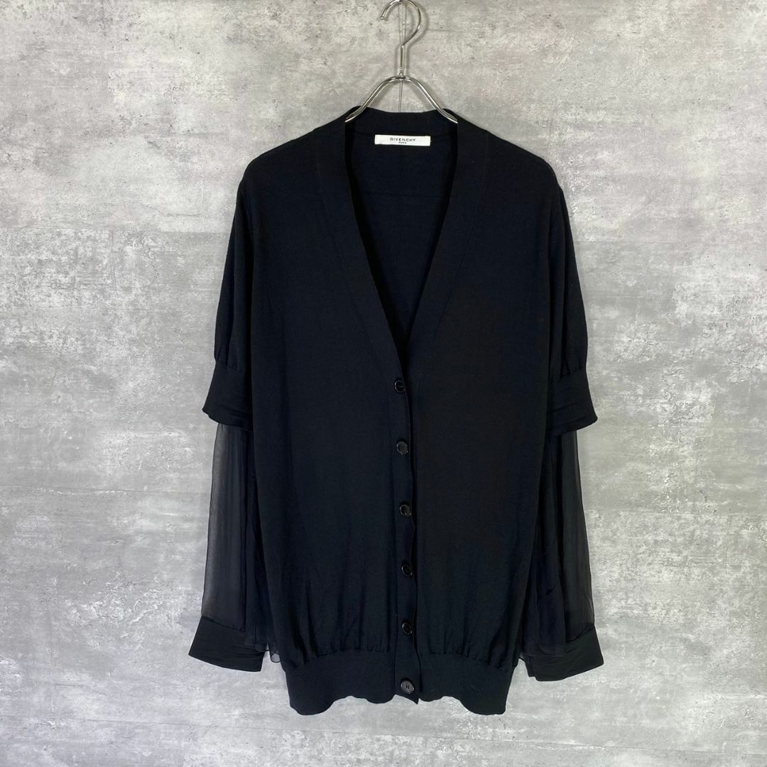 『GIVENCHY』ジバンシー (L) アームレイヤードカーディガン
