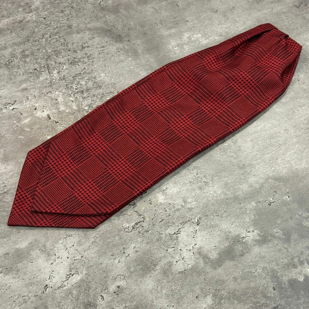 『DAKS』ダックス 千鳥柄リボン ネクタイ
