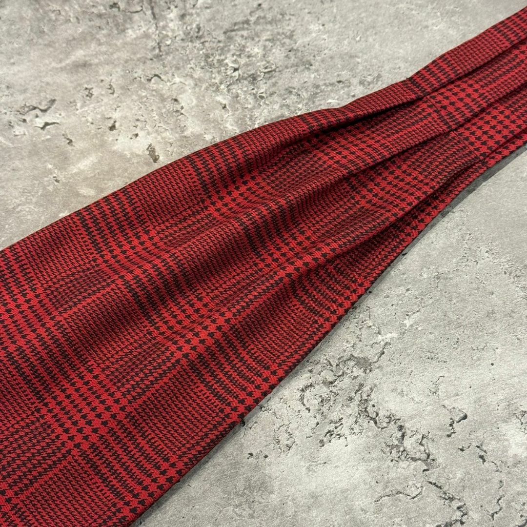 『DAKS』ダックス 千鳥柄リボン ネクタイ