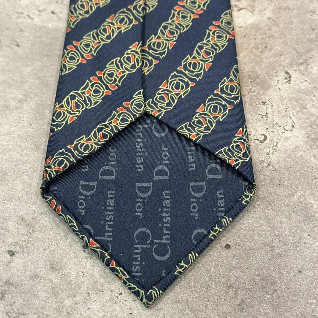 『Christian Dior』クリスチャンディオール 総柄ネクタイ