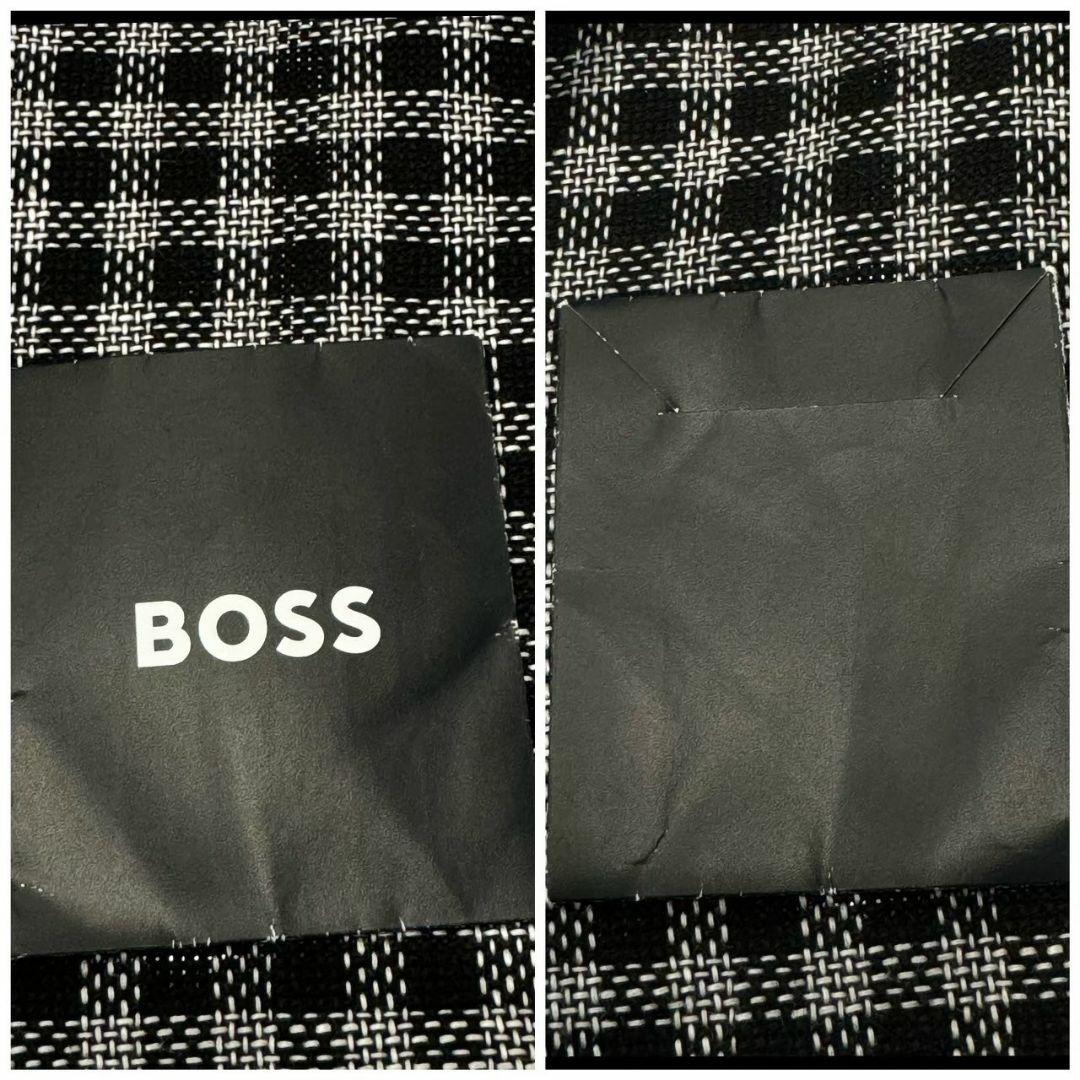 『BOSS』ボス (46) チェック柄テーラードジャケット