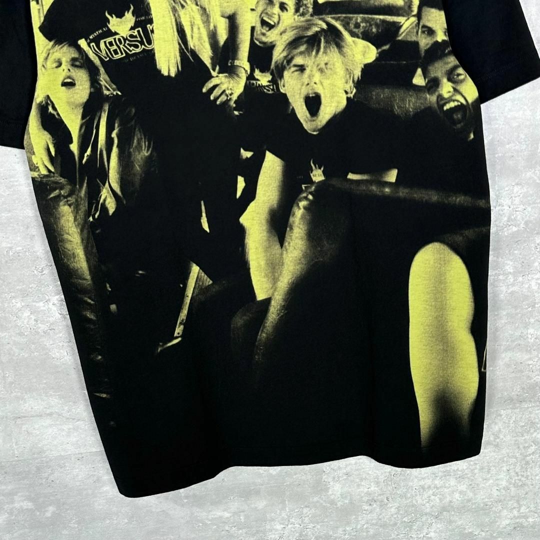『VERSUS VERSACE』ヴェルサーチ (M) フォトプリント Tシャツ