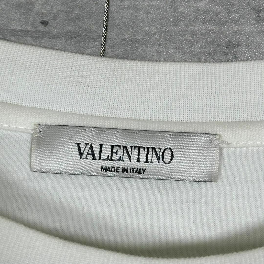 『VALENTINO』ヴァレンティノ (L) 20ss Vロゴ プリントTシャツ