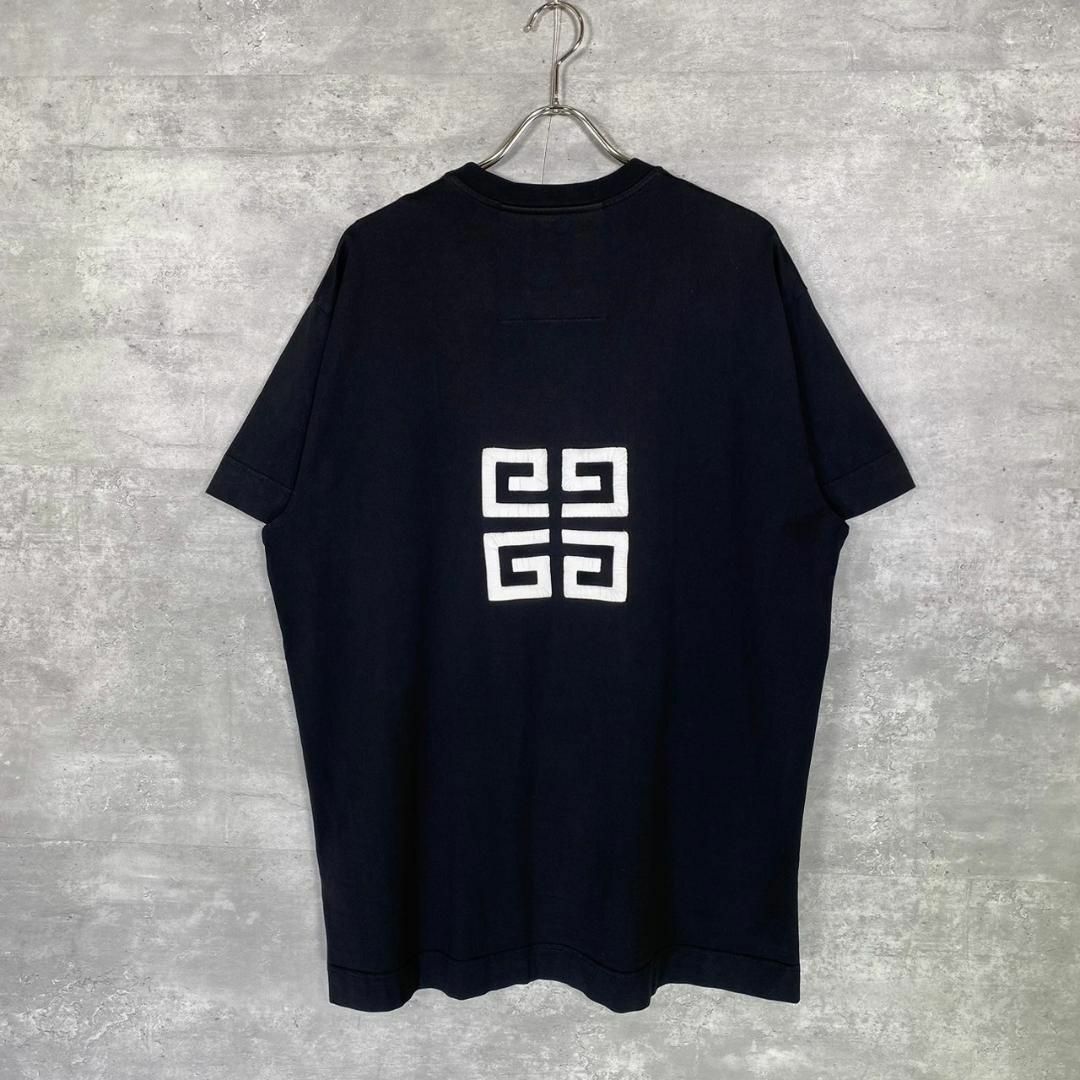 『GIVENCHY』ジバンシー (M) エンブロイダリーロゴ半袖BIG Tシャツ