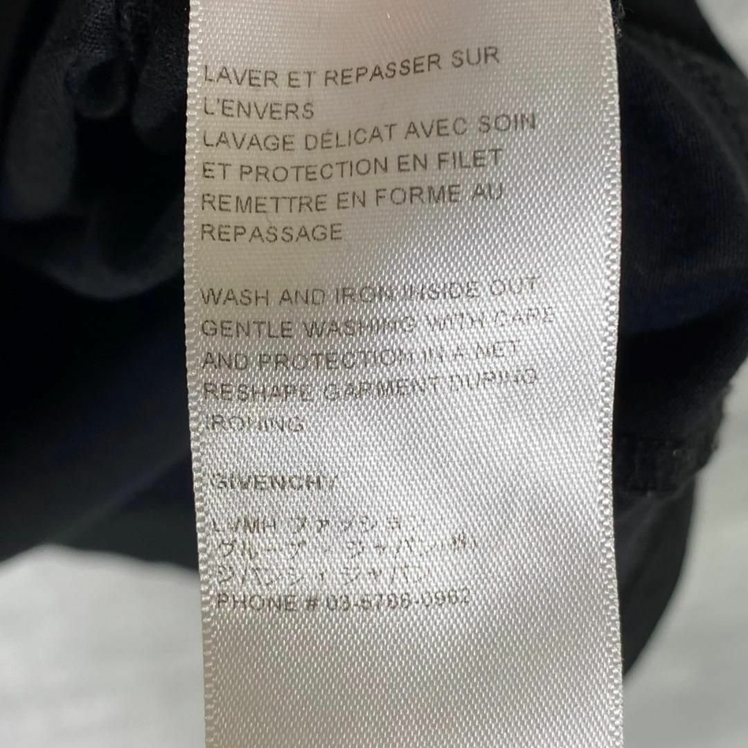 『GIVENCHY』ジバンシー (M) エンブロイダリーロゴ半袖BIG Tシャツ