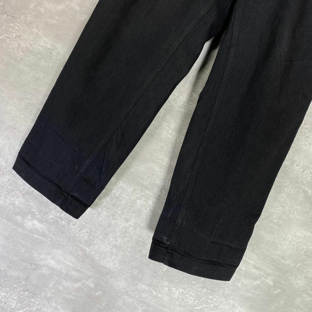 『COMOLI』コモリ (1) ベルト付き ワイドデニムワークパンツ
