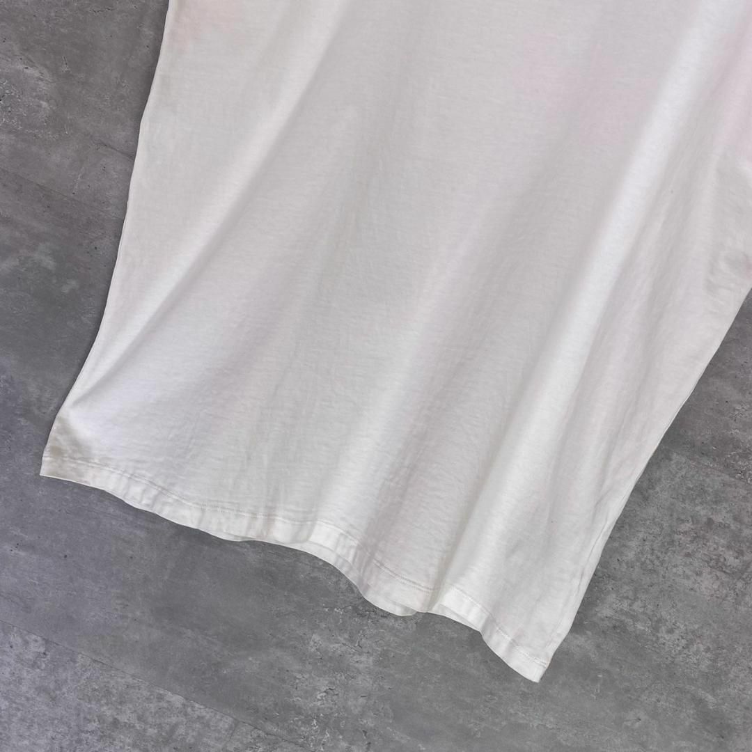 『MM6』エムエムシックス (M) オーバーサイズ無地半袖Tシャツ