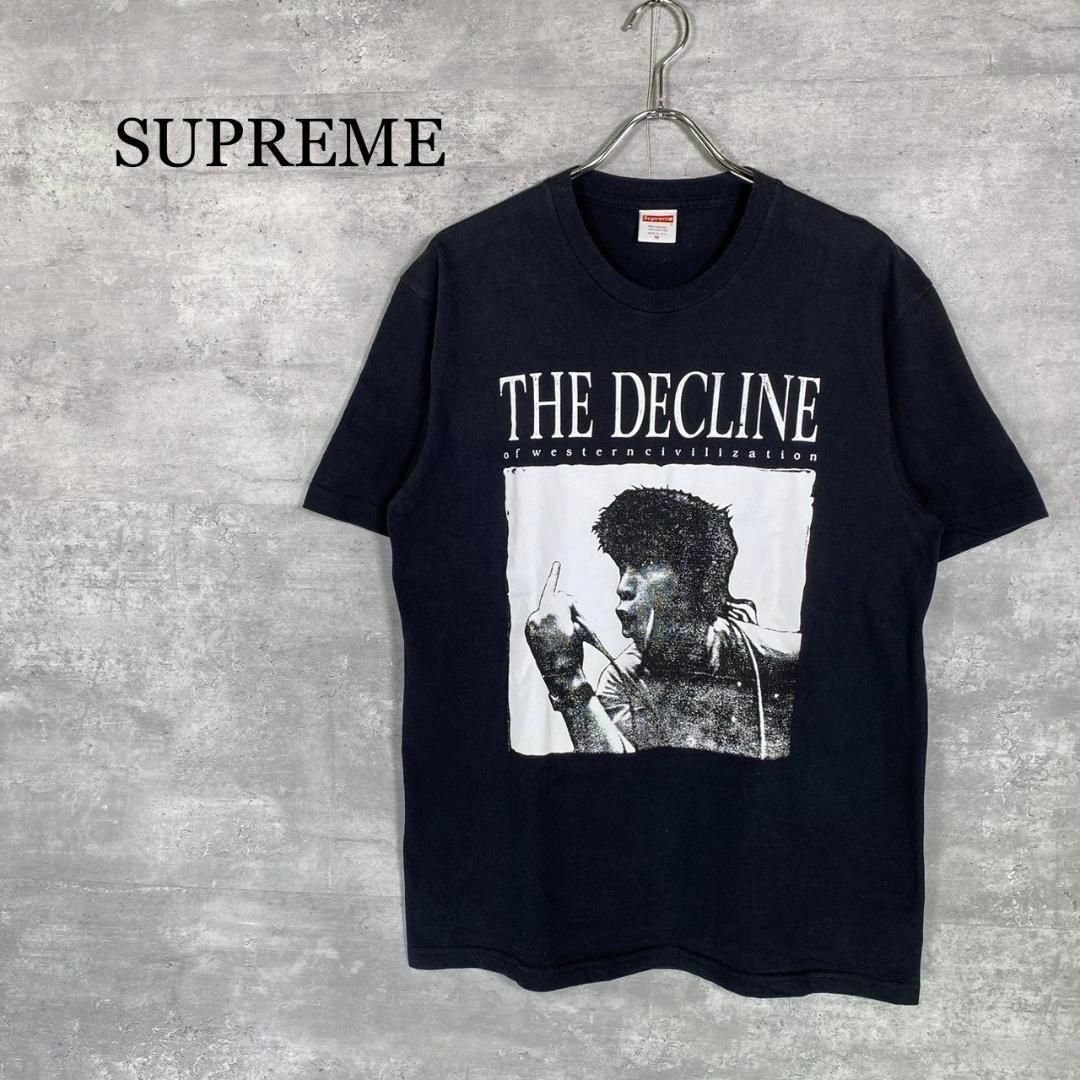 『SUPREME』シュプリーム (M) Decline 半袖Tシャツ