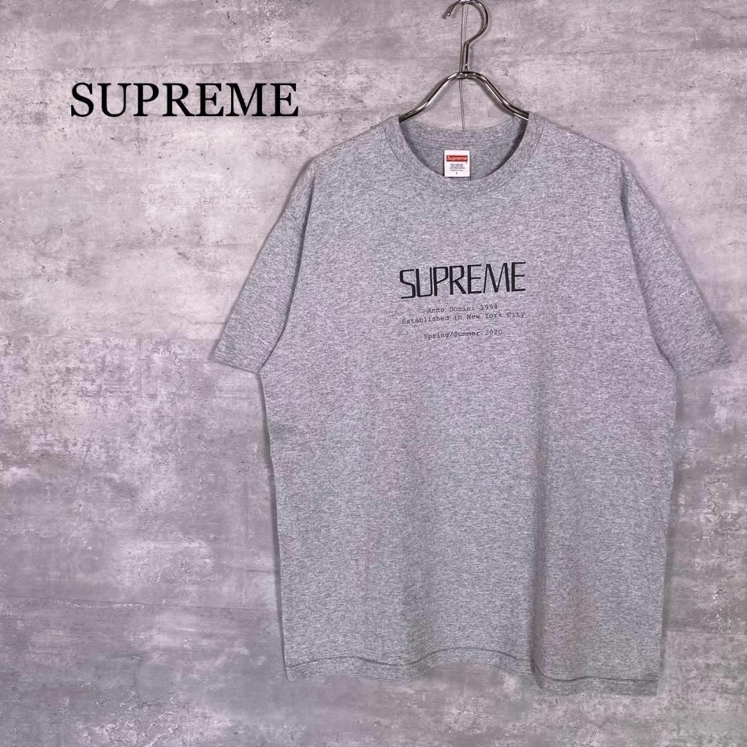 『SUPREME』シュプリーム (L) Anno Domini 半袖Tシャツ