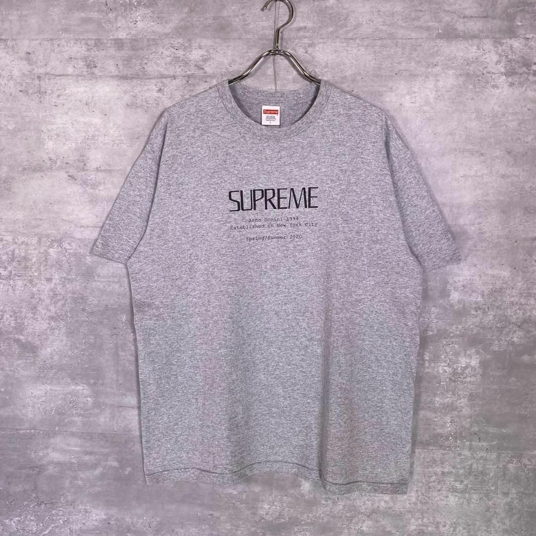 『SUPREME』シュプリーム (L) Anno Domini 半袖Tシャツ