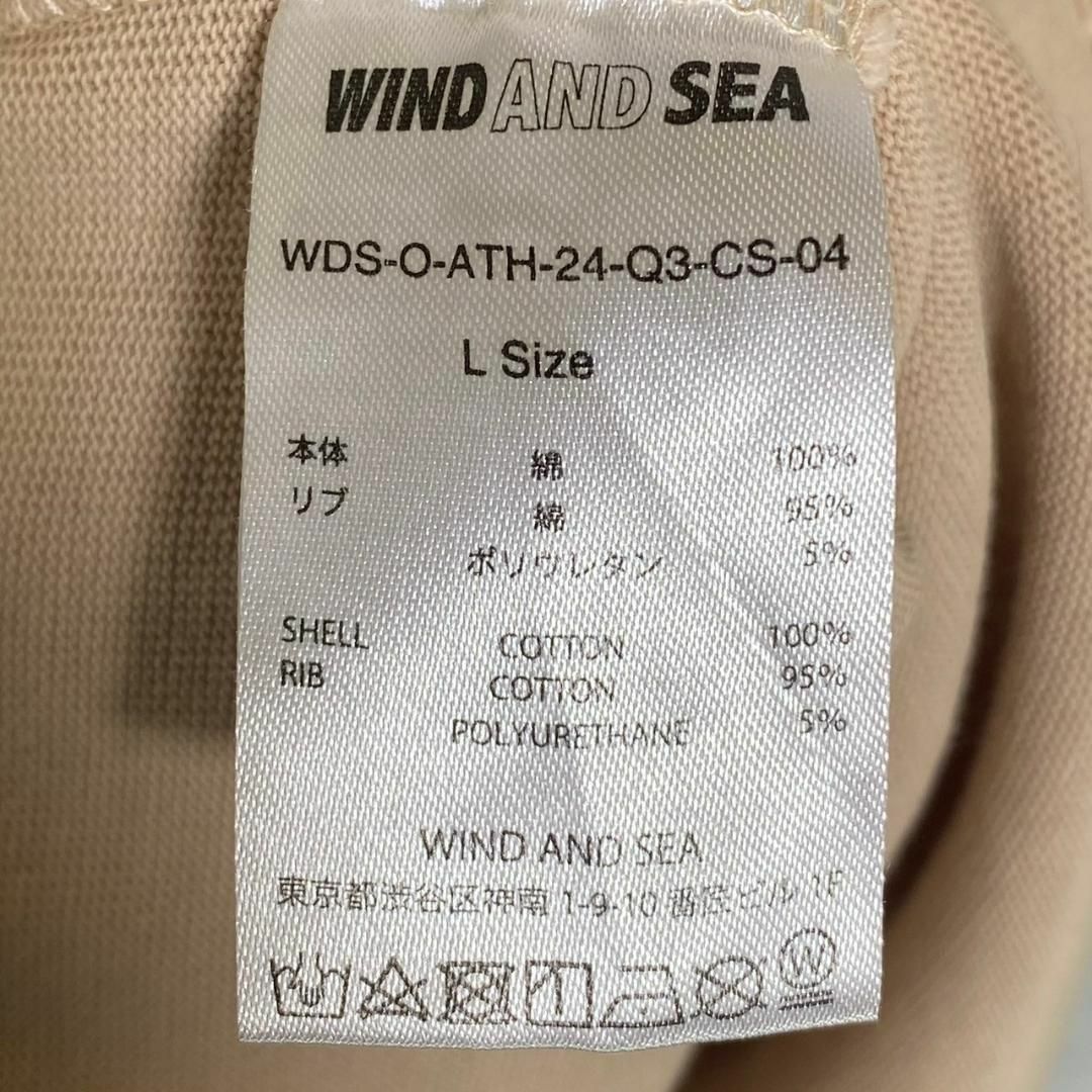 『WIND AND SEA』ウィンダンシー (L) プリント半袖Tシャツ