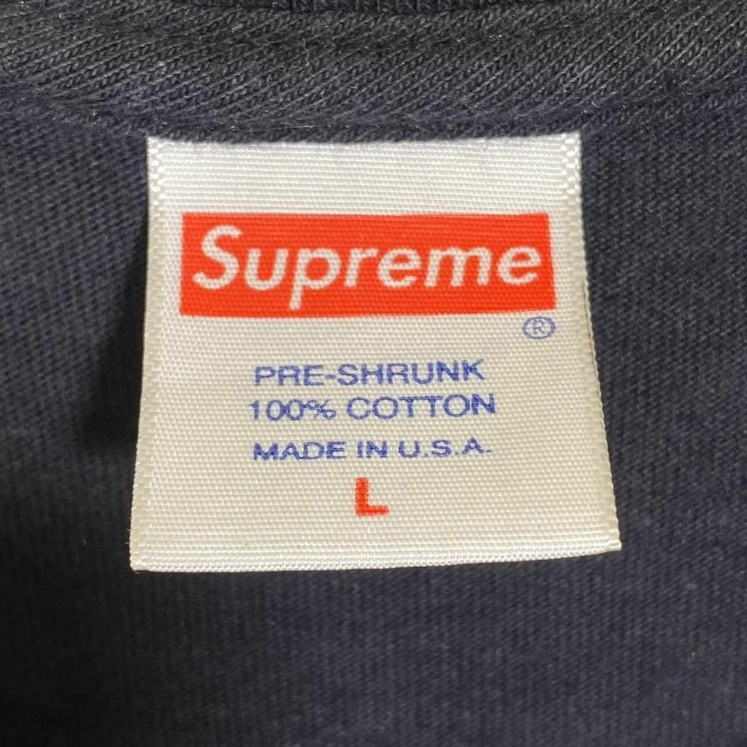 『supreme』シュプリーム (L) バックプリント半袖Tシャツ