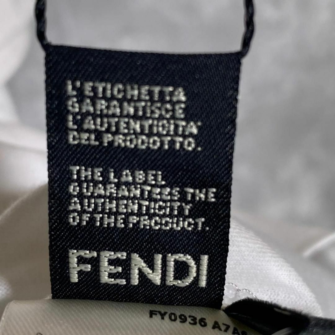 『FENDI』フェンディ (XS) モンスタープリント半袖Tシャツ