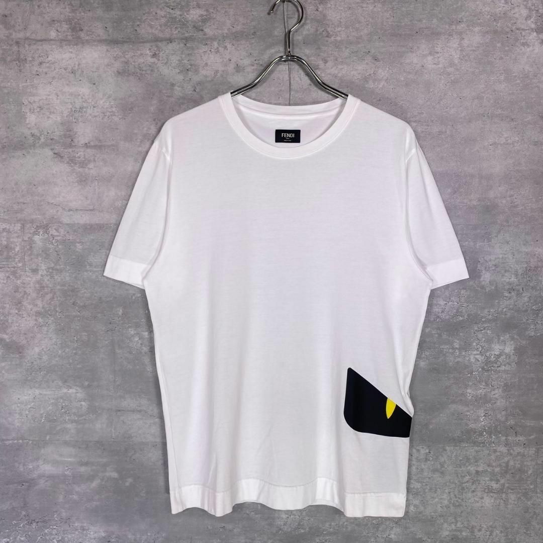 『FENDI』フェンディ (XS) モンスタープリント半袖Tシャツ